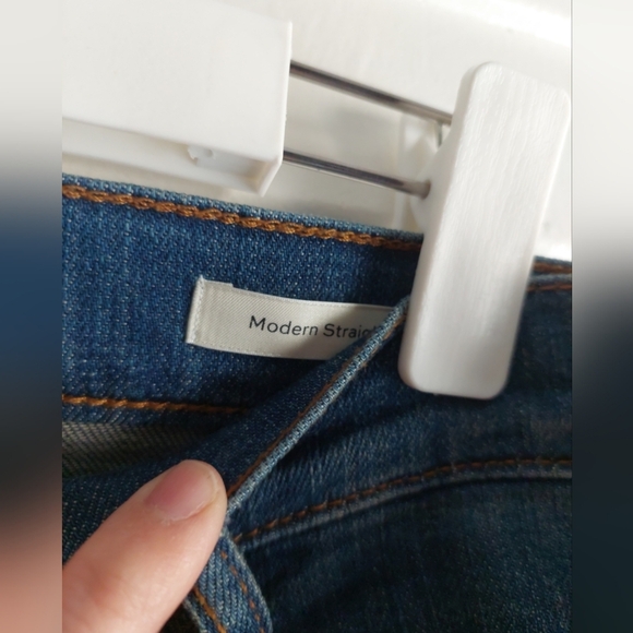 FRAME DENIM Modern Straight Leg Denim Jeans Stretch Sz 34 - Picture 5 of 8